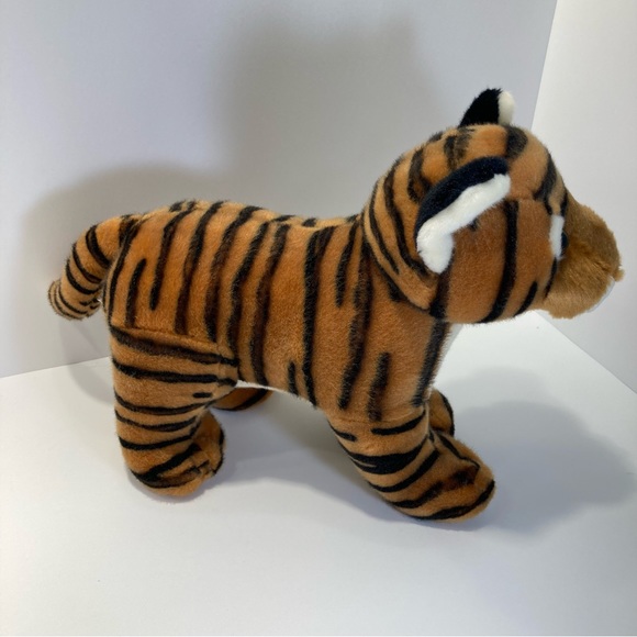 Destination Nation Bengal Tiger Plush Stuffed Animal Toy Orange Standing Clean - Picture 2 of 11
